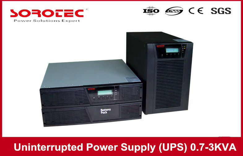Rack Tower Uninterruptible Power Supply Ups 2KVA 1.8KW for Personal Computer